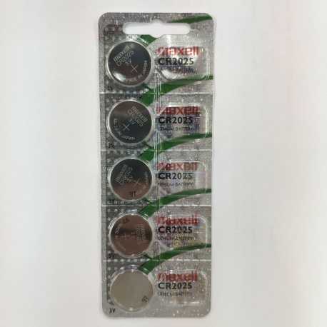 Blister Pila MAXELL BATERIA LITIO DE CALIDAD CR2025 3V Blister Pila MAXELL BATERIA LITIO DE CALIDAD CR2025 3V