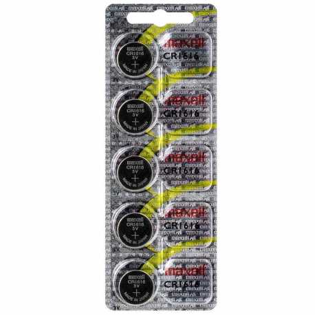 Blister Pila MAXELL BATERIA LITIO DE CALIDAD CR1616 3V Blister Pila MAXELL BATERIA LITIO DE CALIDAD CR1616 3V
