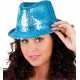 Sombrero de lentejuelas, sombrero brillante, sombrero de fiesta, disfraz de carnaval