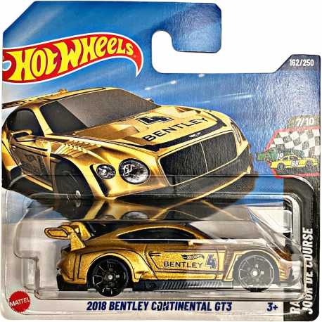 Hot Wheels - 2018 Bentley Continental GT3 - JBC18 - con licencia oficial a escala 1:64 - Mattel 2025 (162/250)